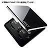 FC-MMC13R / SDカード、microSDカードケース（メッキレッド）