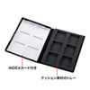 FC-MMC16SDM DVDトールケース型メモリーカード管理ケース(クリアケース用) FC-MMC16SDM / DVDトールケース型メモリーカード管理ケース(クリアケース用)