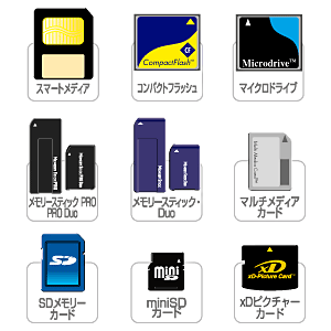 FC-MMC3BK / バッテリー対応マルチメモリーカードケース（ブラック）