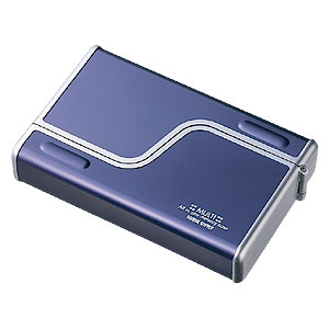 FC-MMC3BL / バッテリー対応マルチメモリーカードケース(ブルー)