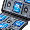 FC-MMC4BKN SD・microSDカードケース(ブラック) FC-MMC4BKN / SD・microSDカードケース(ブラック)