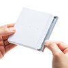 FC-MMC4WN SD・microSDカードケース(ホワイト) FC-MMC4WN / SD・microSDカードケース(ホワイト)