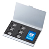 FC-MMC6MIC 片面収納アルミメモリーケース(microSD用) FC-MMC6MIC / 片面収納アルミメモリーケース(microSD用)