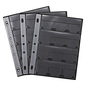 FC-MMC9BKN / メモリーカードファイルシート(クリアケース用・3シート入り)