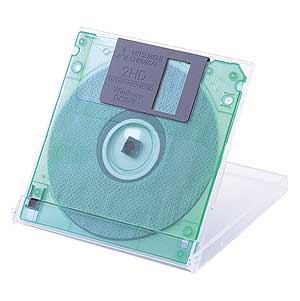 FC-P10C / フロッピーケース（10枚セット、クリア）