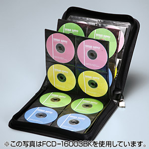 FCD-16003GY / DVD・CDケース（グレー）