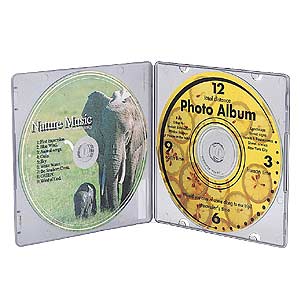 FCD-21BK / CD・DVDケース(ブラック)