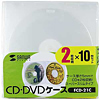 FCD-21C / CD・DVDケース（クリア）