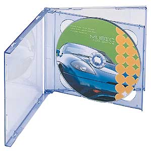 FCD-22BL / CD・DVDケース（ブルー）