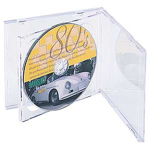 FCD-22C / CD・DVDケース（クリア）