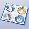 FCD-2402BL / CD・DVDファイル（ブルー）