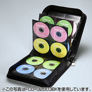 FCD-32003GY / DVD・CDケース（グレー）