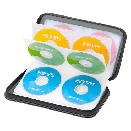 FCD-7205BK / DVD・CDケース(ブラック)