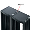 FCD-CB26BK 組立て式CDラック(ブラック) FCD-CB26BK / 組立て式CDラック(ブラック)