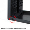 FCD-CB26BK 組立て式CDラック(ブラック) FCD-CB26BK / 組立て式CDラック(ブラック)