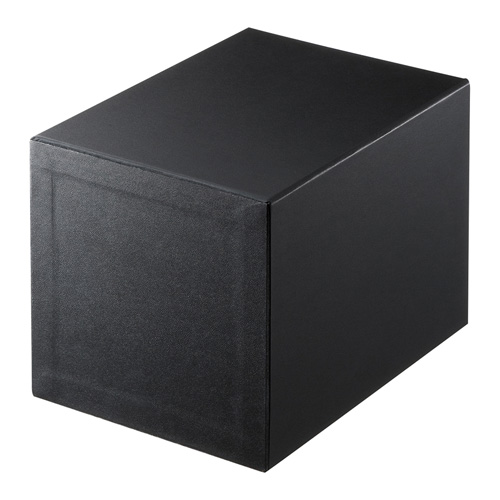 FCD-DR11BK / 引き出し式収納BOX(ブラック）