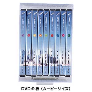 FCD-DR2BK / CD・DVDケース（ブラック）