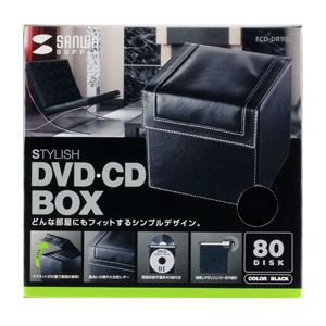 FCD-DR9BK / DVD・CDケース（ブラック）