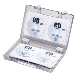 FCD-FB64BK / CD・DVDファイル型ボックスケース（ブラック）