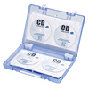 FCD-FB64BL / CD・DVDファイル型ボックスケース（ブルー）