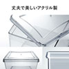 FCD-FBOX14CL ブルーレイディスク対応アクリルボックスケース(100枚収納) FCD-FBOX14CL / ブルーレイディスク対応アクリルボックスケース(100枚収納)