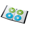 FCD-FL120BK DVD・CDファイルケース(120枚収納・ブラック) FCD-FL120BK / DVD・CDファイルケース(120枚収納・ブラック)