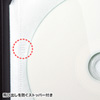 FCD-FL120BK / DVD・CDファイルケース（120枚収納・ブラック）