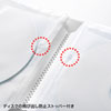 FCD-FL12CL DVD・CDファイルケース(12枚収納・クリア) FCD-FL12CL / DVD・CDファイルケース(12枚収納・クリア)