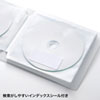 FCD-FL12CL / DVD・CDファイルケース（12枚収納・クリア）