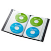 FCD-FL96BK / DVD・CDファイルケース（96枚収納・ブラック）