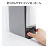 FCD-FLBD32BBK CDジャケット収納対応ディスクファイルケース(32枚+32冊収納・ブラック) FCD-FLBD32BBK / CDジャケット収納対応ディスクファイルケース(32枚+32冊収納・ブラック)