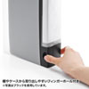 FCD-FLBD32BCL CDジャケット収納対応ディスクファイルケース(32枚+32冊収納・クリア) FCD-FLBD32BCL / CDジャケット収納対応ディスクファイルケース(32枚+32冊収納・クリア)