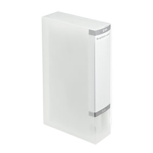 FCD-FLBD32BCL / CDジャケット収納対応ディスクファイルケース（32枚＋32冊収納・クリア）