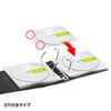FCD-FR100WN DVD・CD不織布ケース(リング穴付き・100枚入り・ホワイト) FCD-FR100WN / DVD・CD不織布ケース(リング穴付き・100枚入り・ホワイト)