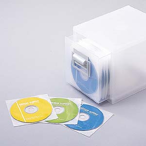 FCD-FW50 / DVD・CD用不織布ケース(50枚セット)
