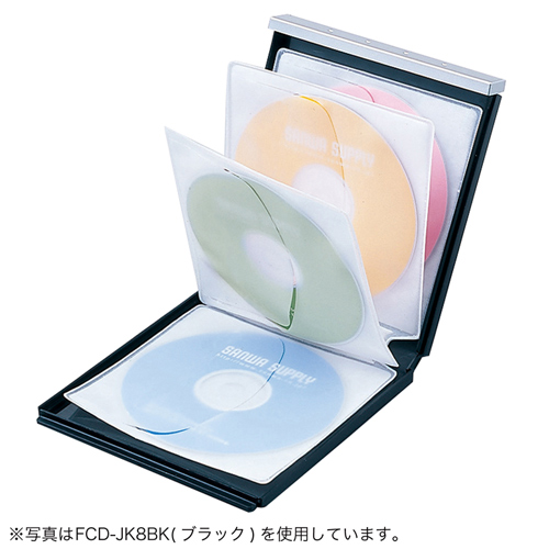 FCD-JK8GY / CD・DVDジャケット(グレー)