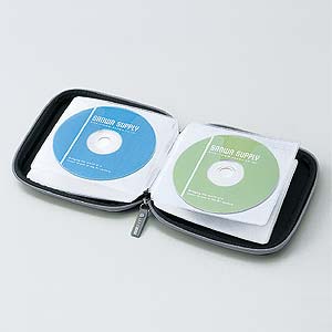 FCD-JU2BK / CD・DVDケース（ブラック）