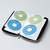 FCD-JU4BK / CD・DVDケース（ブラック）