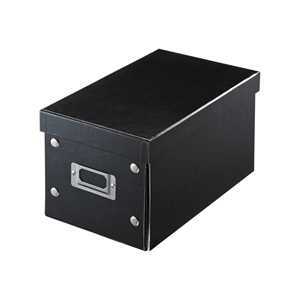FCD-MT3BK / 組み立て式CD BOX(ブラック)