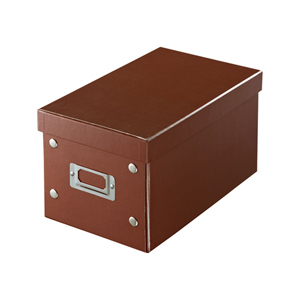 FCD-MT3BR / 組み立て式CD BOX(ブラウン)