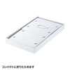 FCD-MT3WN 組み立て式CD BOX(ホワイト・W165mm) FCD-MT3WN / 組み立て式CD BOX(ホワイト・W165mm)