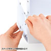 FCD-MT3WN 組み立て式CD BOX(ホワイト・W165mm) FCD-MT3WN / 組み立て式CD BOX(ホワイト・W165mm)