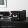 FCD-MT3WN 組み立て式CD BOX(ホワイト・W165mm) FCD-MT3WN / 組み立て式CD BOX(ホワイト・W165mm)