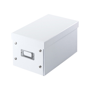 FCD-MT3W / 組み立て式CD BOX（ホワイト）