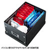 FCD-MT4BKN / 組み立て式DVD BOX（ブラック・W210mm）