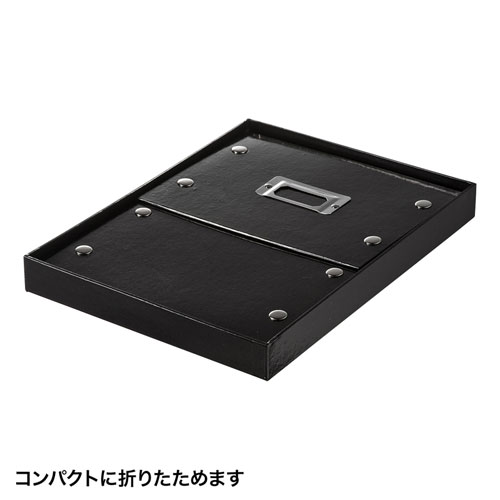 FCD-MT4BKN / 組み立て式DVD BOX（ブラック・W210mm）