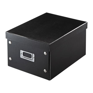 FCD-MT4BKN / 組み立て式DVD BOX(ブラック・W210mm)
