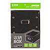 FCD-MT4BKN 組み立て式DVD BOX(ブラック・W210mm) FCD-MT4BKN / 組み立て式DVD BOX(ブラック・W210mm)