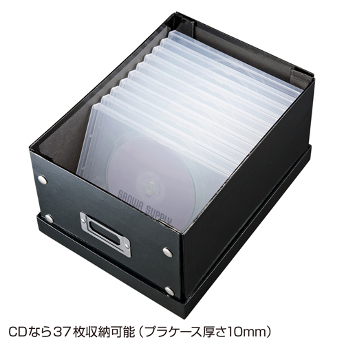 FCD-MT4BK / 組み立て式DVD BOX（ブラック）