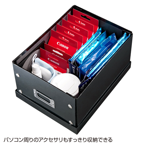 FCD-MT4BK / 組み立て式DVD BOX（ブラック）